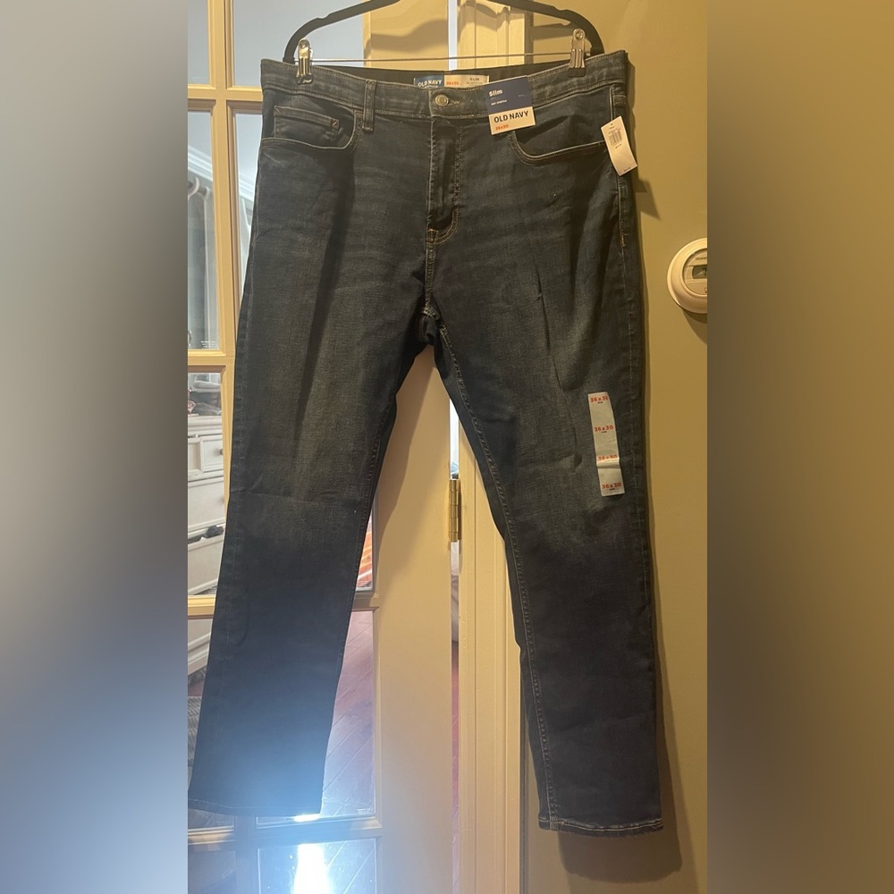 NWT- Old Navy Men's Slim Jeans 36 x 30
